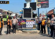 Jaga Ketertiban Jalan, Satlantas Polres Kuningan Ajak Masyarakat Gunakan Kenalpot Standar