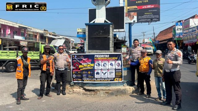 Jaga Ketertiban Jalan, Satlantas Polres Kuningan Ajak Masyarakat Gunakan Kenalpot Standar