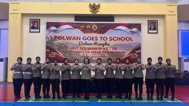 Polwan Polda Jabar Goes to School, Edukasi Pelajar SMA 8 Bandung Cegah Kekerasan dan Bullying