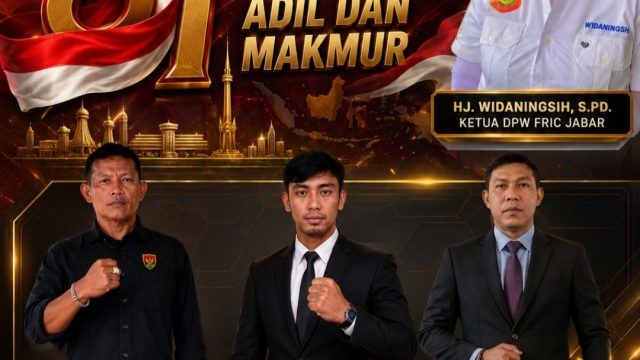Dari Jawa Barat untuk Indonesia, FRIC DPW Jabar dan DPC Kuningan: Sampaikan Pesan Kebangsaan di HUT RI ke-81