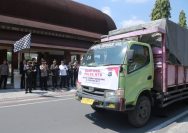 Usai Upacara HUT ke-81 RI, Kapolda NTB Lepas Bantuan untuk Korban Gempa NTT