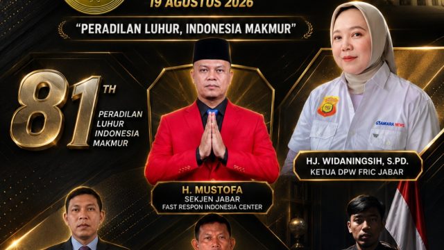 HUT ke-81 Mahkamah Agung RI, FRIC: Supremasi Hukum Fondasi Negara yang Adil dan Bermartabat
