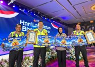 Sabet Lima Penghargaan di HUT ke-71 Lalu Lintas, Ditlantas Polda Jabar Torehkan Prestasi