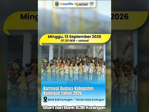 Live! Meriahnya karnaval budaya kuningan 2026, rayakan hari jadi ke-528